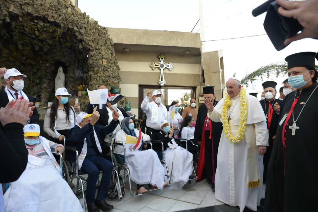 Viaje a Irak: Encuentro en la catedral de Ntra. Sra. de la Salvación