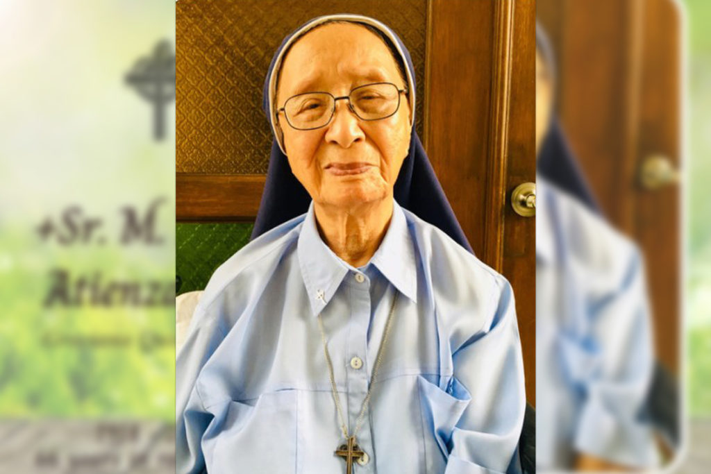 Good Shepherd Sr. Fidelis Atienza Dies