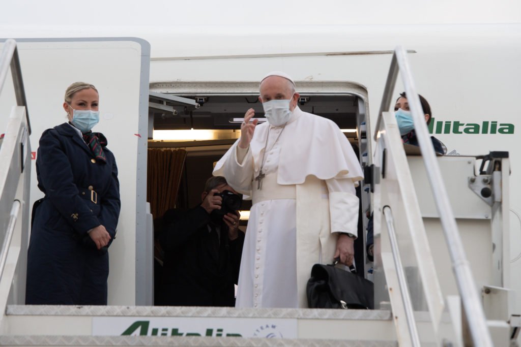 Viaje apostólico a Irak: El avión del Papa ya vuela hacia Bagdad