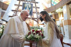 Irak Papa encuentro catedral