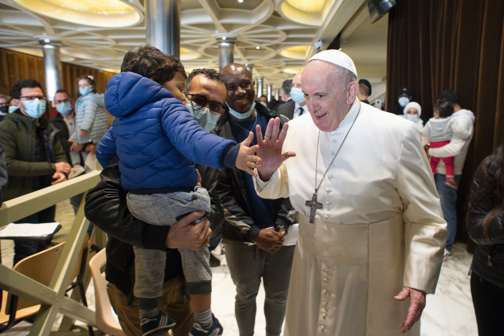 On Name Day, Pope Francis Celebrates With Poor Awaiting Free Vaccines