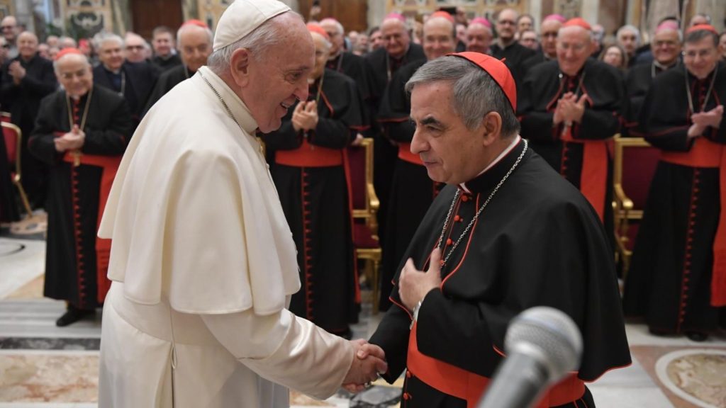 El Papa celebra Misa ‘in Coena Domini’ en casa del cardenal Becciu