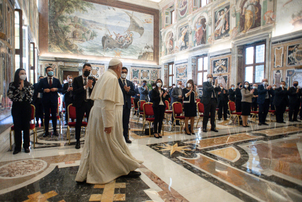 Pope Meets Italian Catholic Action Members