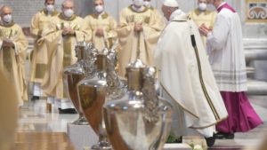 Pope's Holy Thursday Chrism Mass - Copyright: Vatican Media