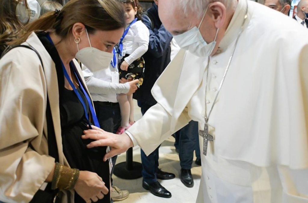 El Papa inaugura los Estados Generales de la Natalidad