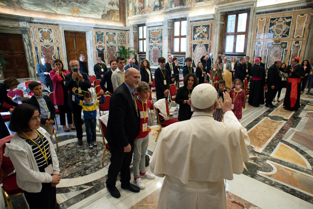 Audiencia del Papa con la Asociación ‘Meter’