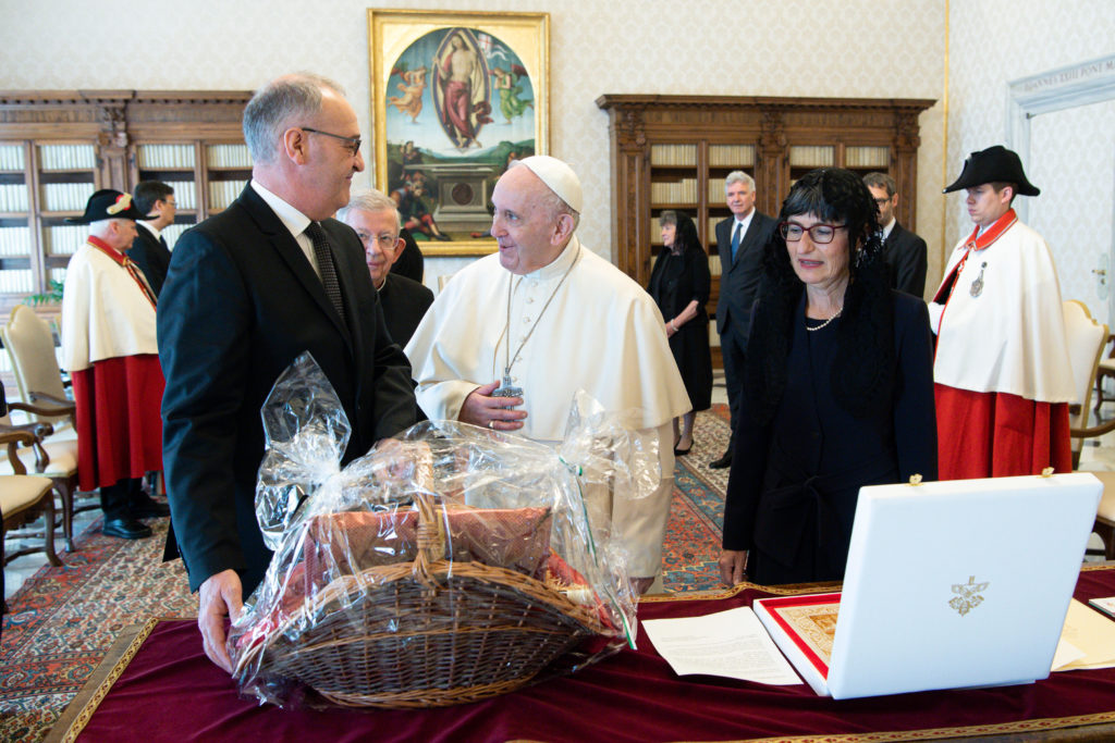 Pope Francis Receives Swiss Minister of Foreign Affairs