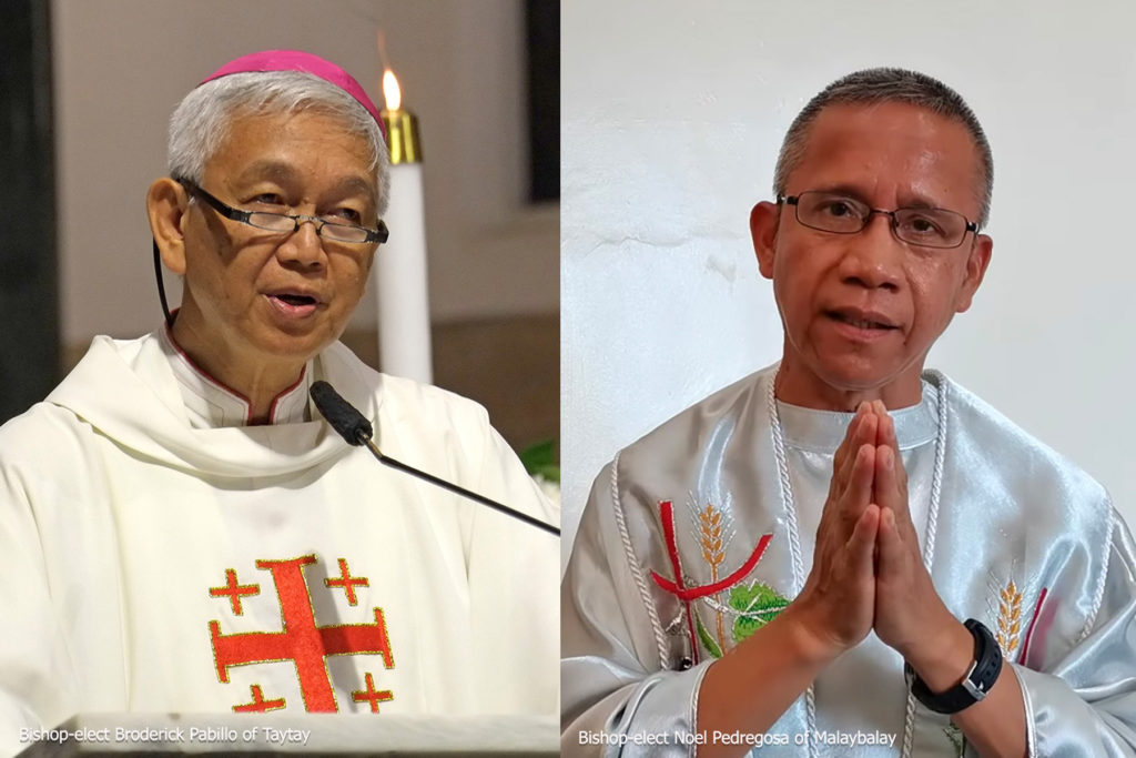 Pope Names Bishops for Taytay and Malaybalay