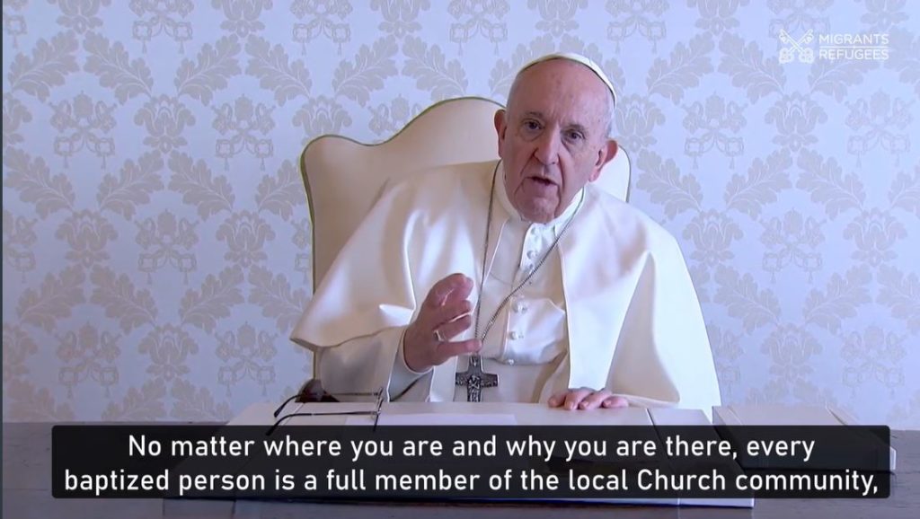 Pope’s Message for Migrants and Refugee Day