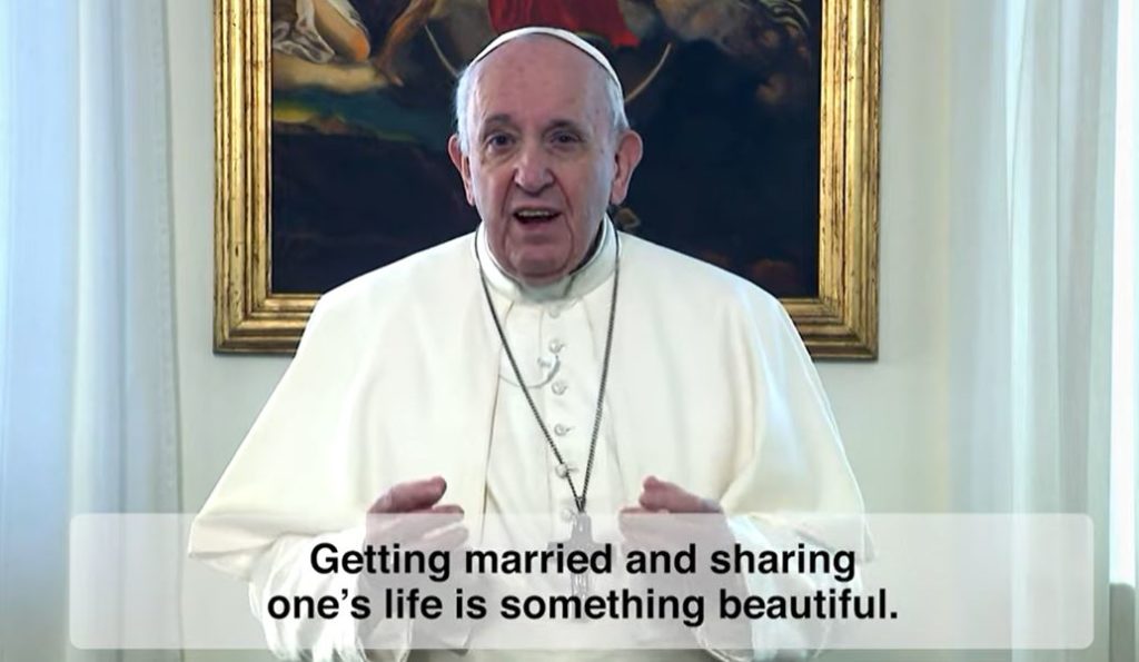 Pope Proclaims Beauty of Marriage