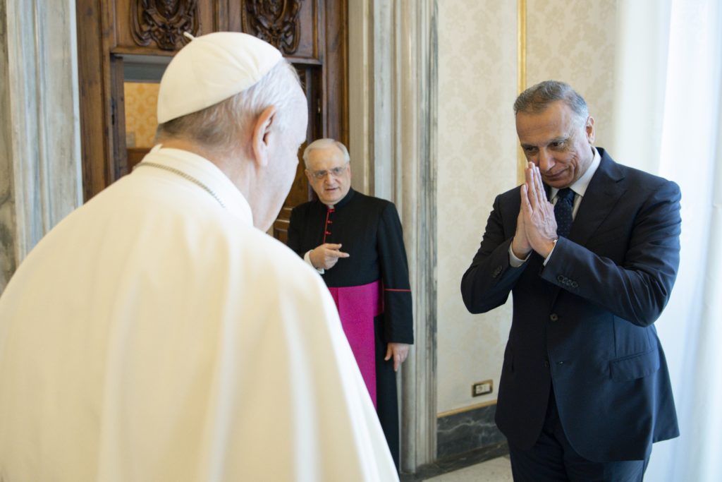 El Papa recibe al primer ministro de Irak