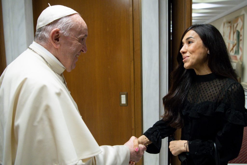 El Papa recibe a Murad, Nobel de la Paz