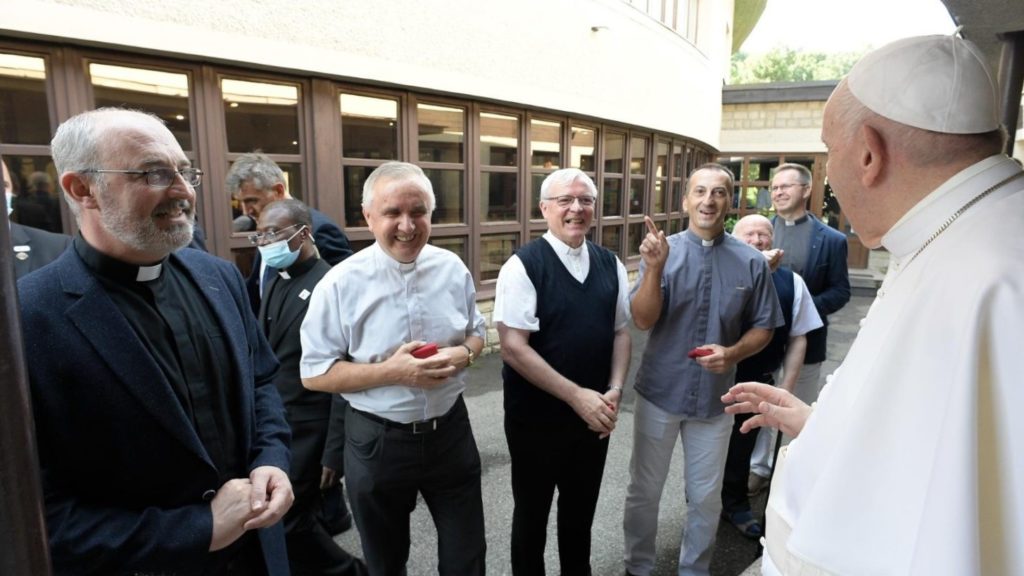 Slovakia: Pope Visits Jesuits of Prešov