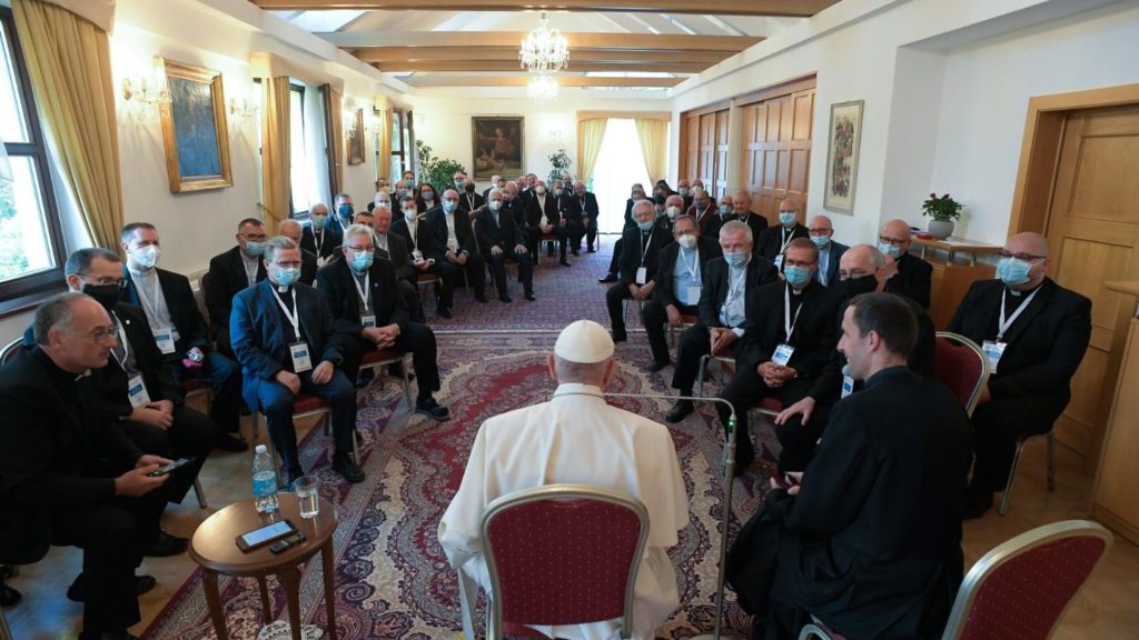 Pope’s ‘Family Gathering’ with Jesuits of Slovakia