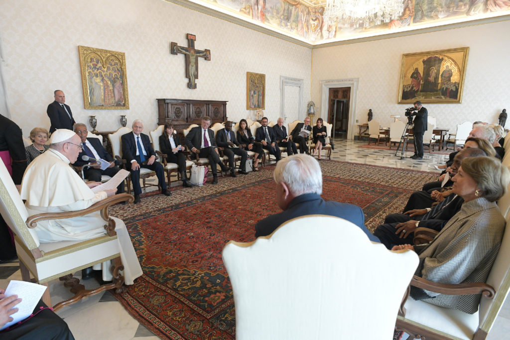 Pope Francis Meets with Leaders for Peace