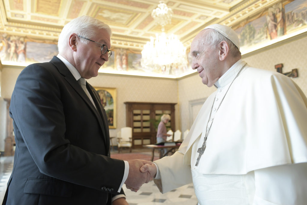 Pope Receives President of Germany