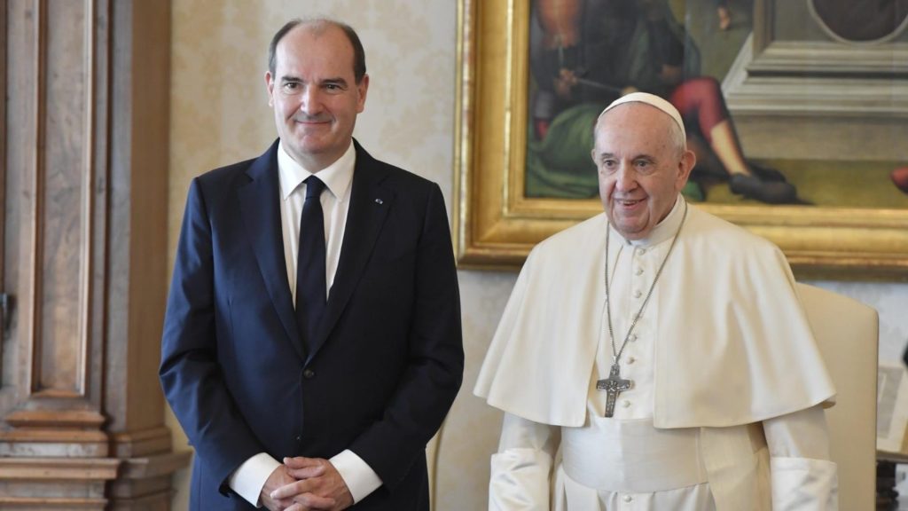 French Prime Minister Gives Pope a Messi Shirt