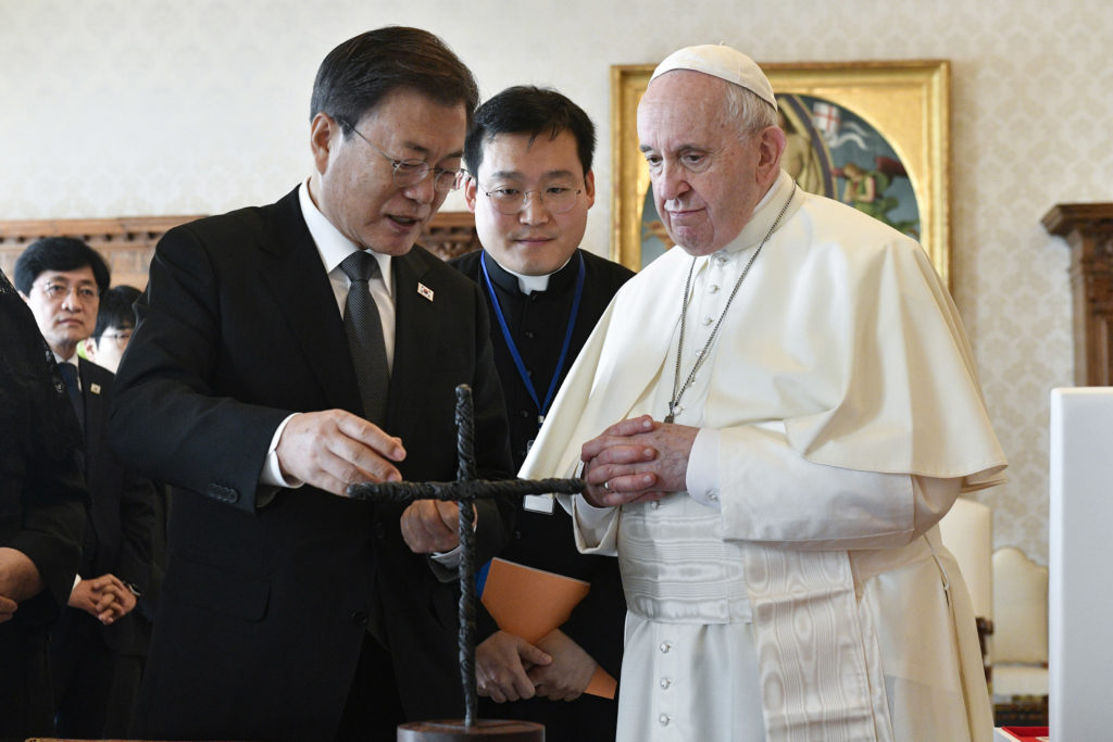 Pope Receives President of Republic of Korea