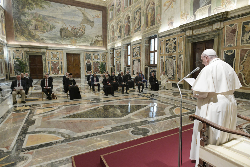 Pope Addresses Orthodox-Catholic Working Group