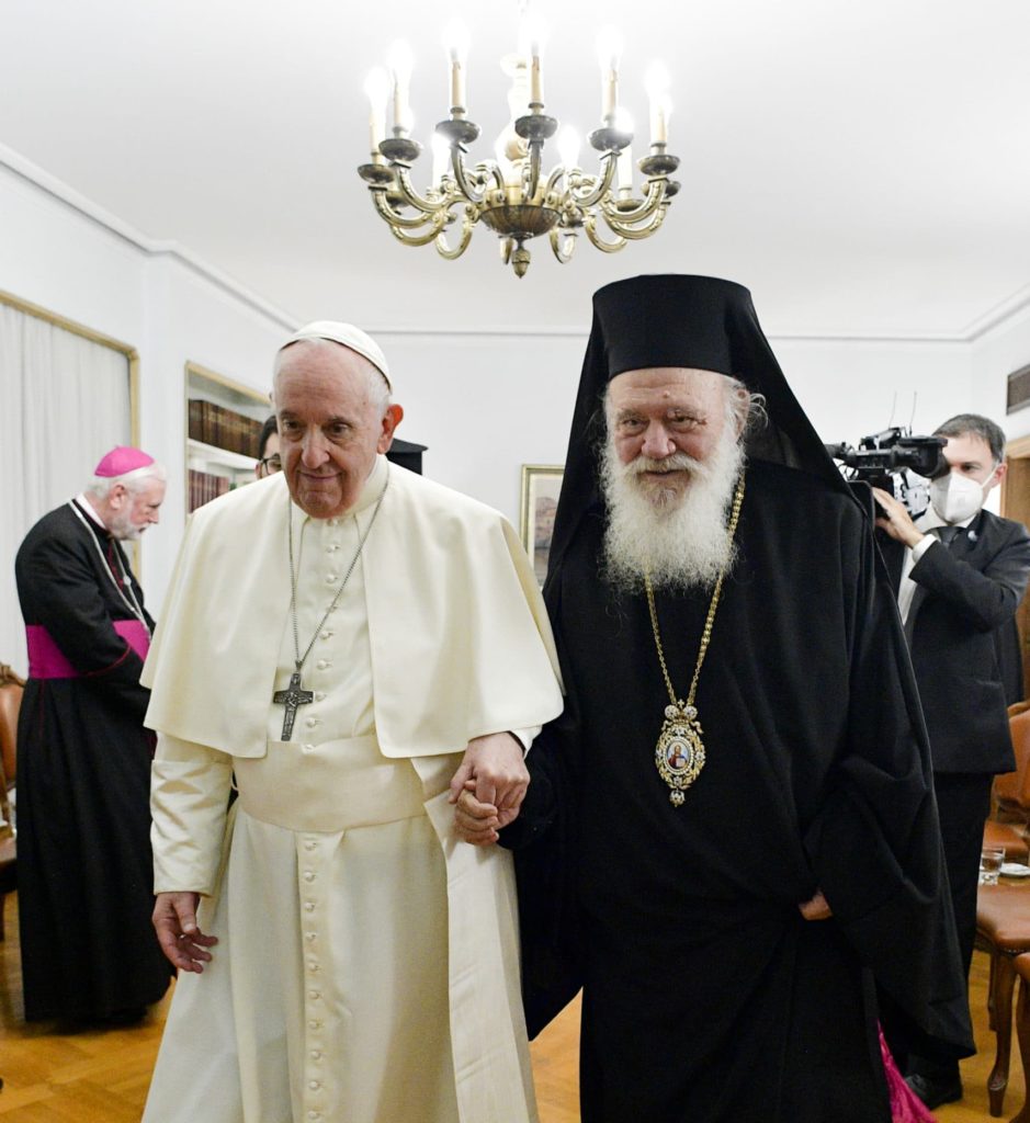 Papa y Jerónimo II: Sigamos “juntos en este camino de fraternidad”