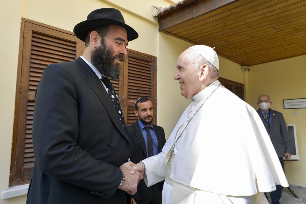 Saludo del gran rabino de Chipre al Papa