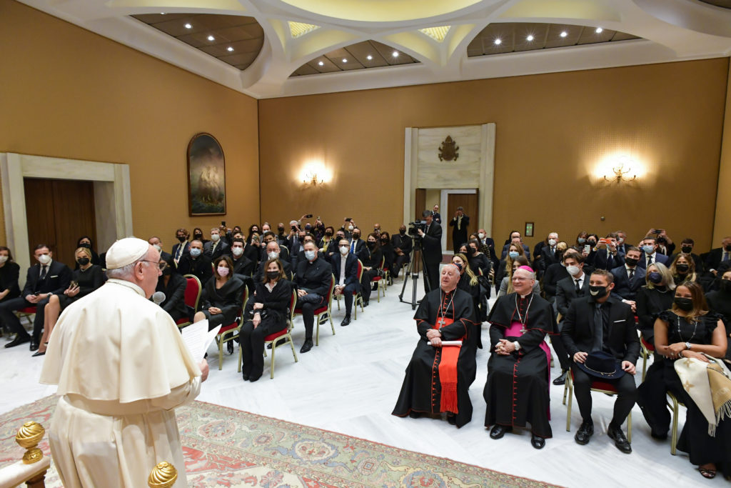 Pope to Musicians: ‘Be Messengers of Tenderness, Joy, Hope’