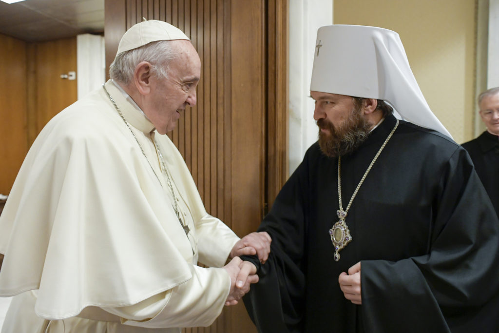 The Holy Father Receives Metropolitan Hilarion