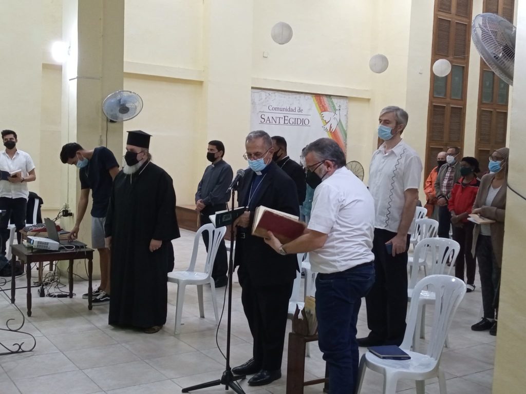 Cuba: Momento de oración en la Comunidad de Sant’Egidio