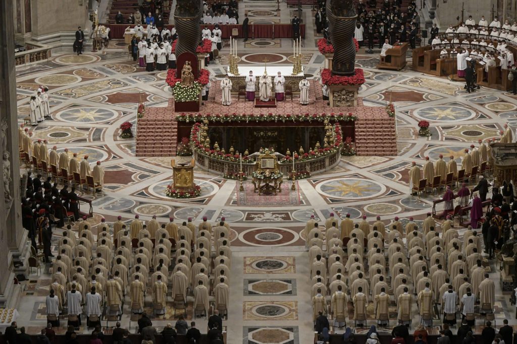 Celebraciones litúrgicas del Papa en enero y febrero de 2022