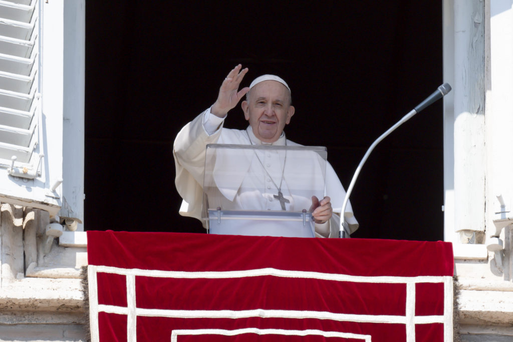 Pope at Angelus: Temptations of the Devil