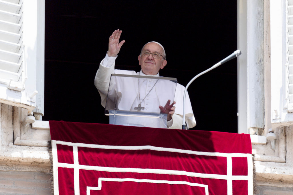 The Pope: “The “fire” that he came to bring on the earth is the merciful Love of the Father”