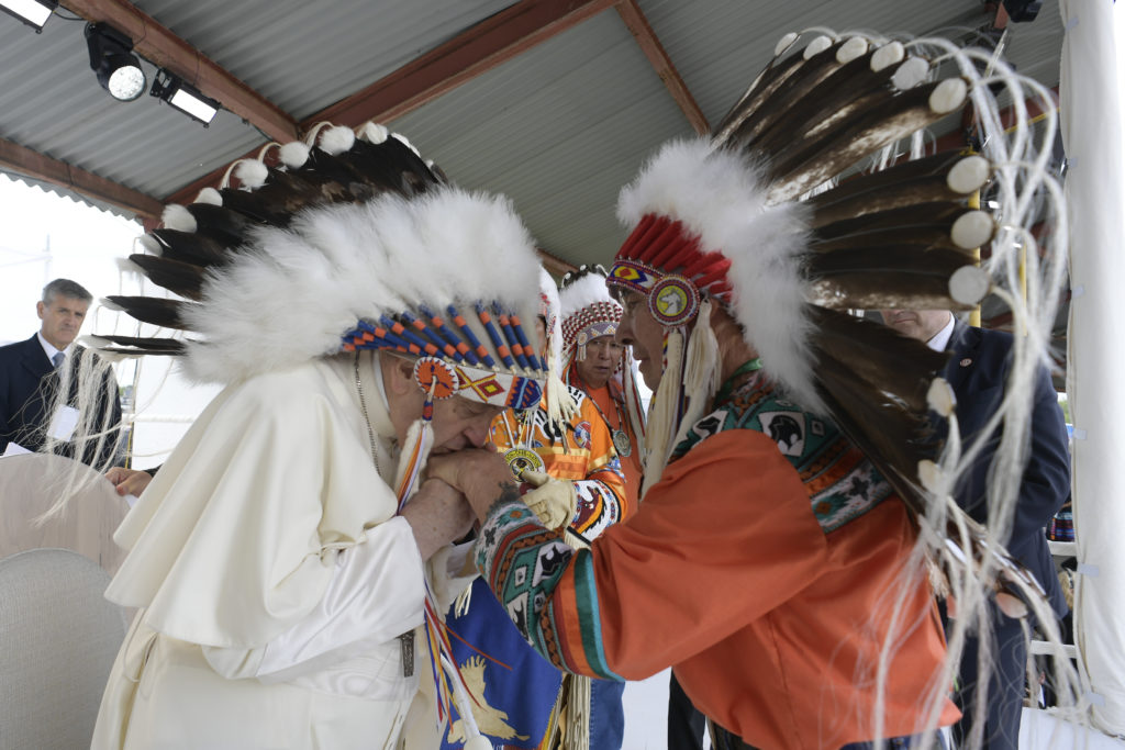 Pope Francis: ‘deeply sorry’ to Indigeneous Peoples in Canada