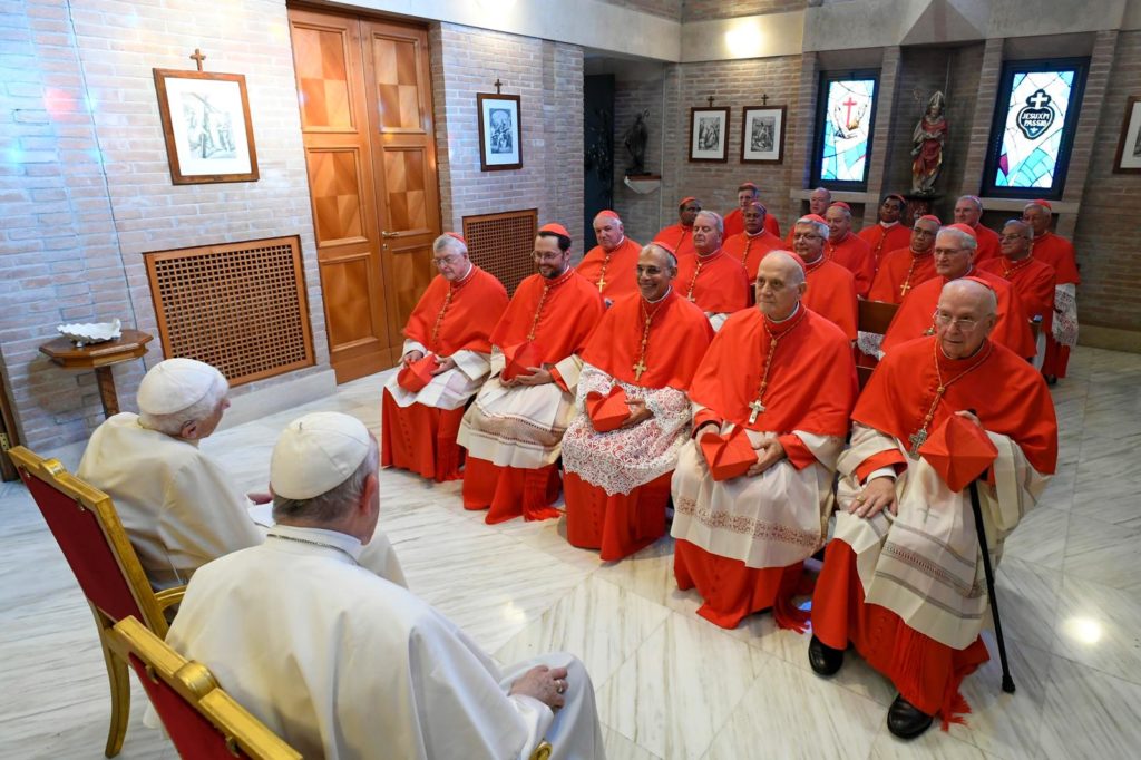 Santo Padre Francesco, titoli e delle Diaconie ai nuovi Cardinali