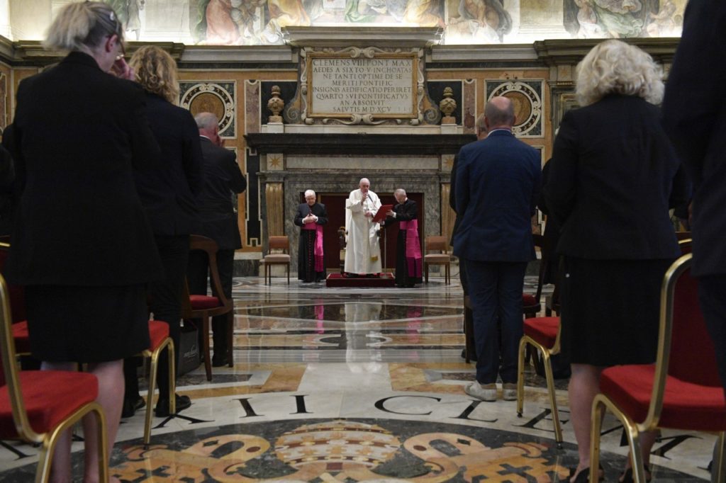 Il Papa: “Il vostro pellegrinaggio vi offre l’opportunità di rinnovare i vostri legami”