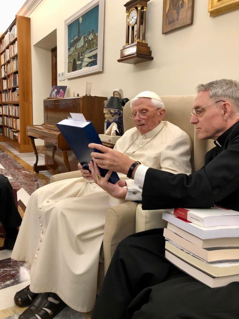 Prayer for the health of Benedict XVI