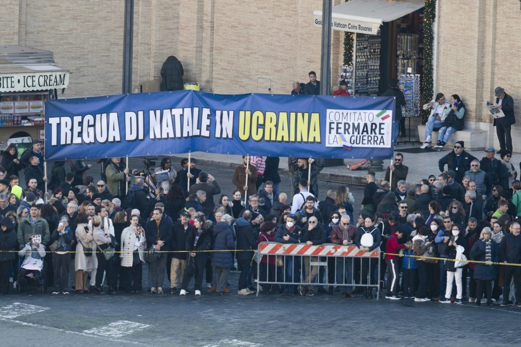 We ask the Virgin Mary to touch the hearts of all those who can stop the war in Ukraine