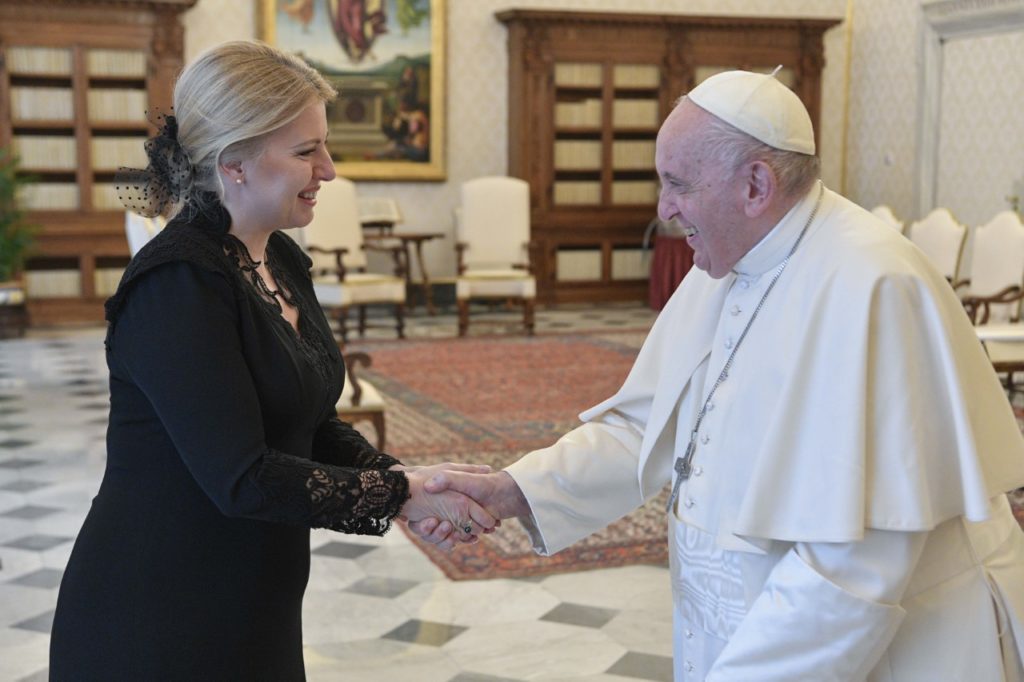 The Pope and the President of the Slovak Republic