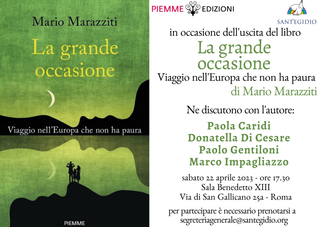 Presentato il libro “La grande occasione”