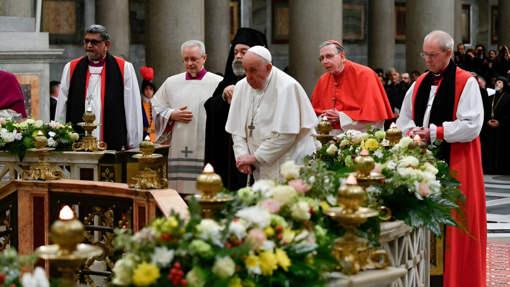 El Papa: «Rezar por la unidad es la primera tarea de nuestro camino»