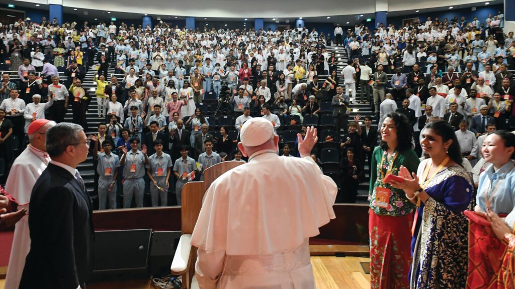 Is the Church ready for Pope Francis? What did he say to the young people in Singapore?