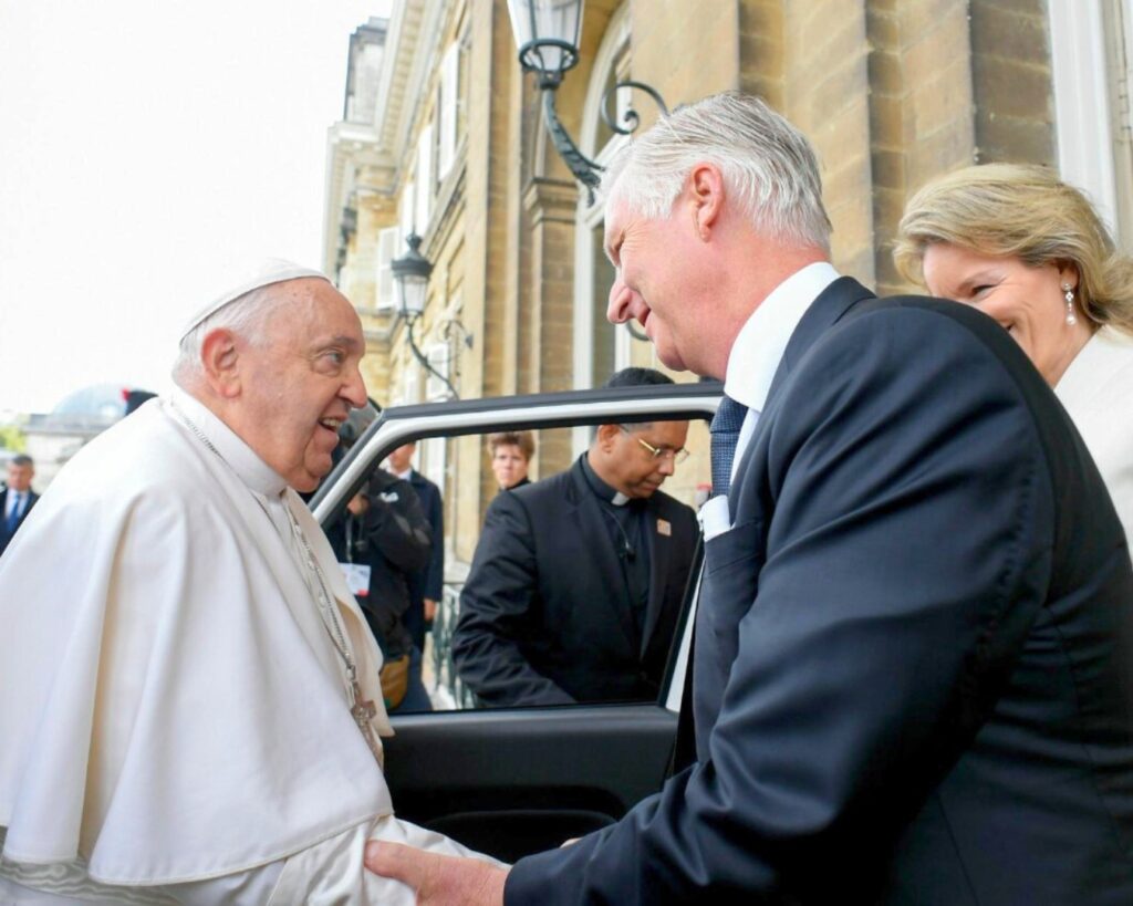 El Papa a las autoridades civiles: Europa necesita a Bélgica para construir puentes hacia la paz