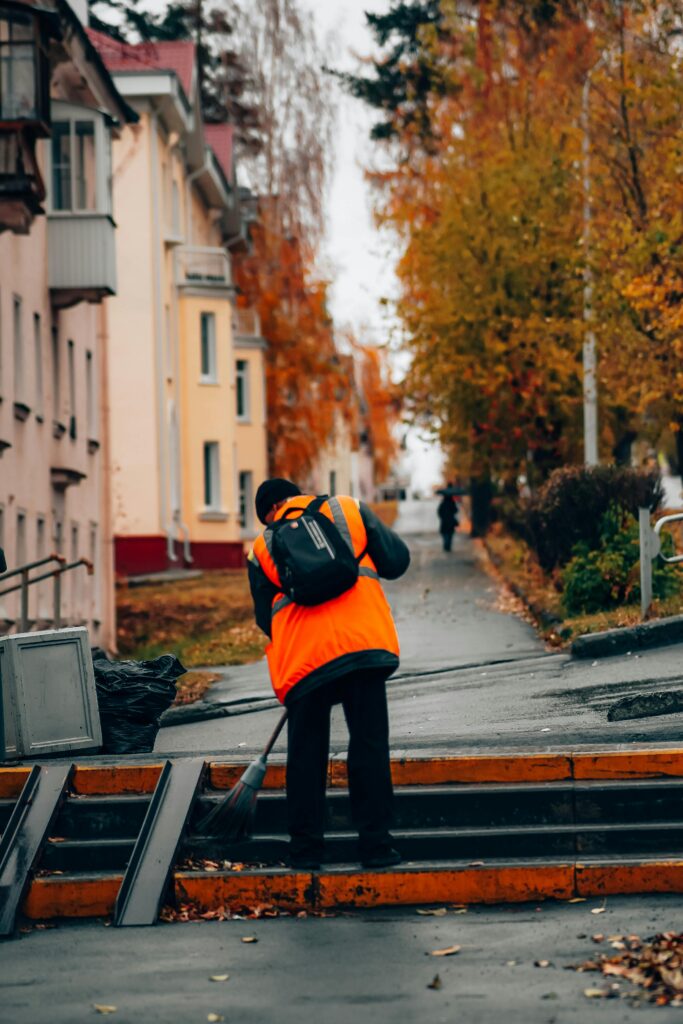 The work of a street sweeper has the same merit as that of a ruler