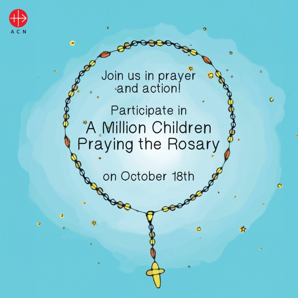 One million children praying the Rosary for Peace and Unity in the World