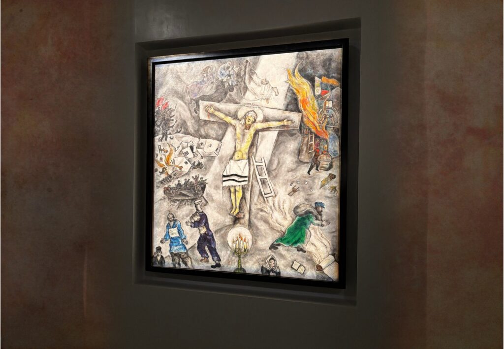 Chagall’s “The White Crucifixion” on Display in Rome until January 27