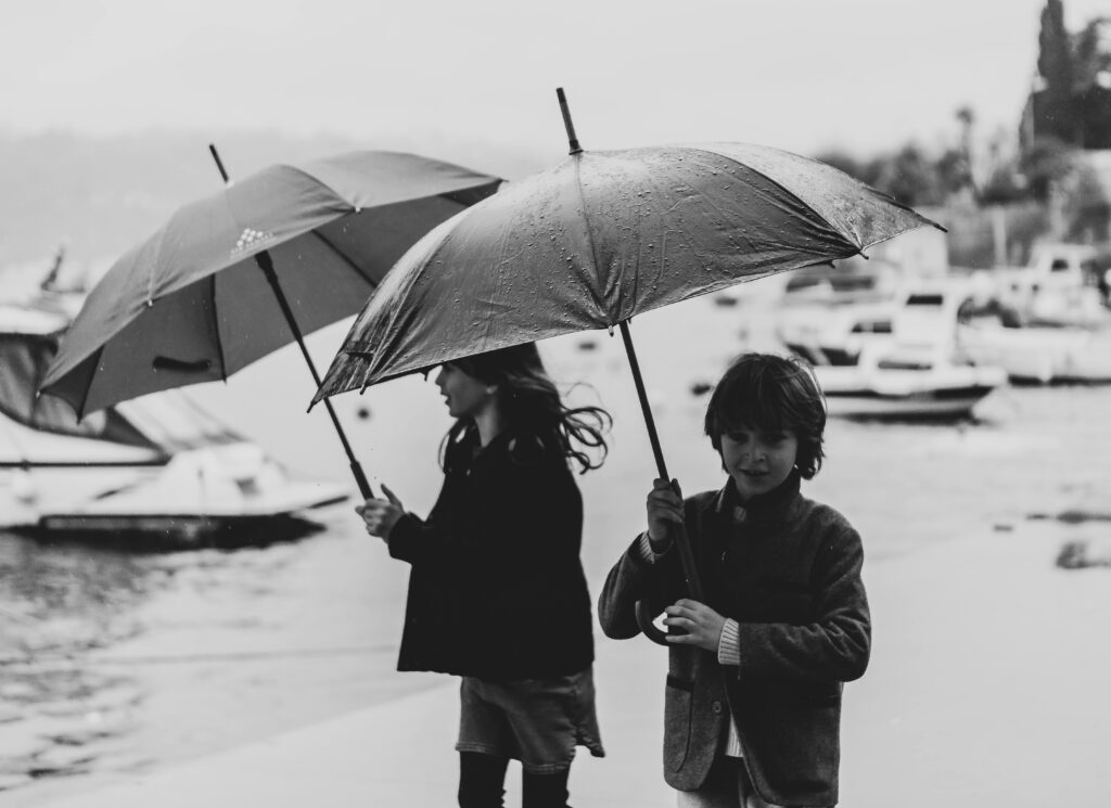 Il ragazzo degli ombrelli