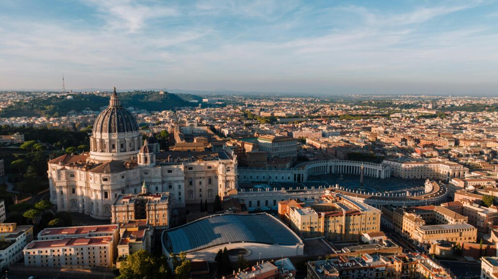 In St. Peter’s Basilica, the ancient rite of the “Statio Lenten” (Lent Station)