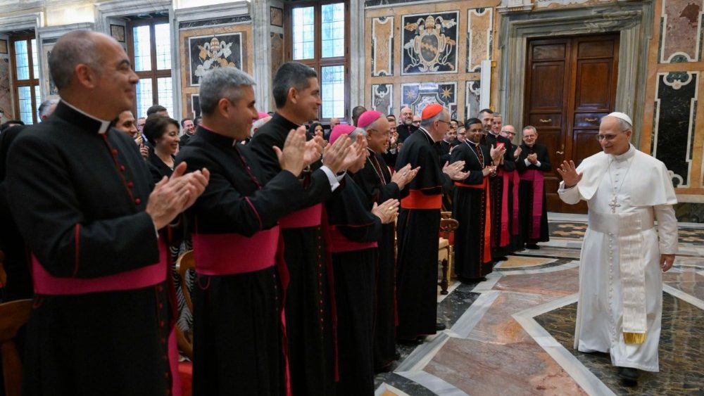 Pope Leo XIV to the Secretariat of State: “It comforts me to know that I am not alone”