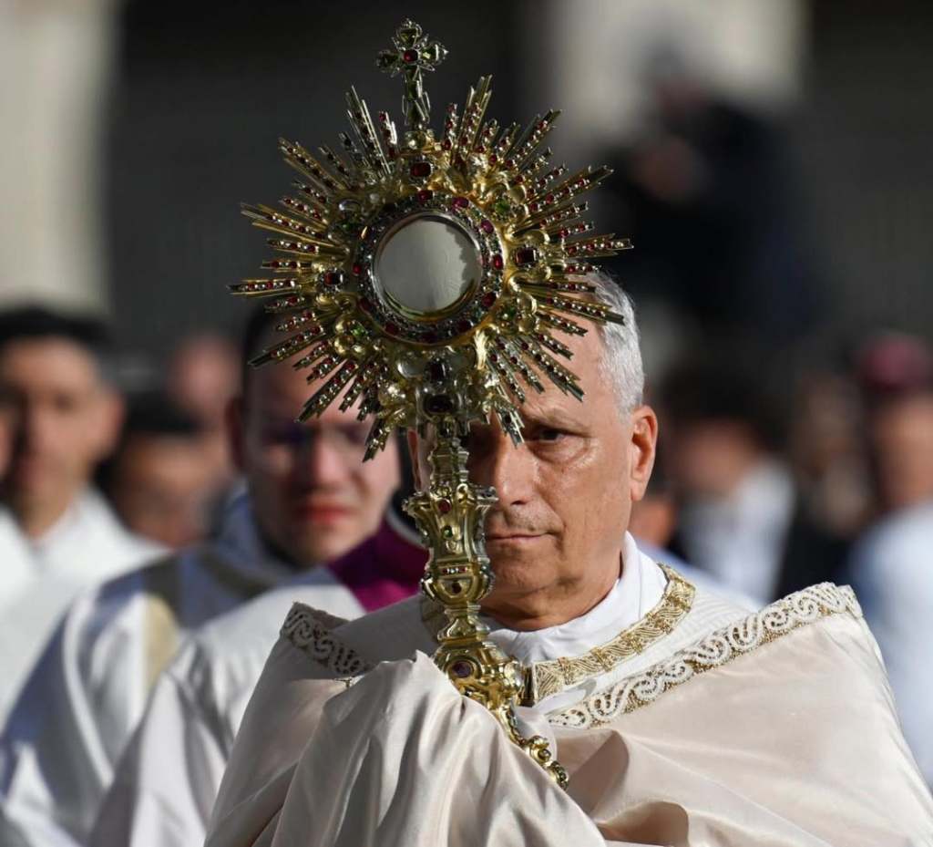 Leo XIV: “Christ satisfies humanity’s hunger”