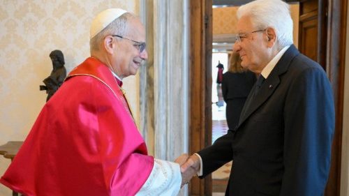 El Papa León XIV recibe al Presidente Mattarella: unidad, paz y cooperación