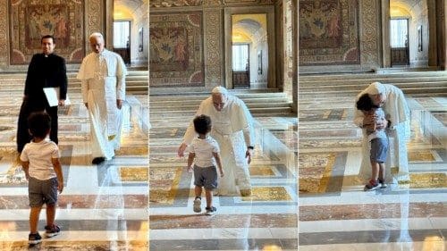 A Pope Who Embraces: The Gesture That Touched Hearts in Castel Gandolfo